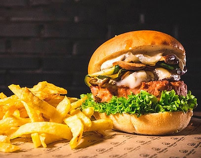 hamburguesa gourmet