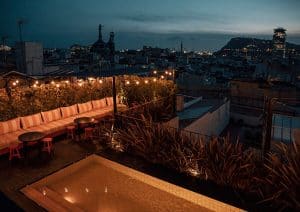 Roofless Suite Wittmore Hotel barcelona