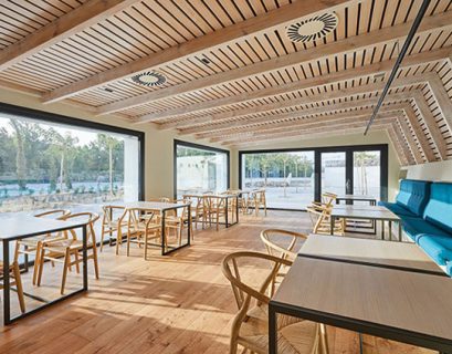 ventanas de ISO-CHEMIE en el primer Hotel Rural 4 estrellas ECCN de Andalucía