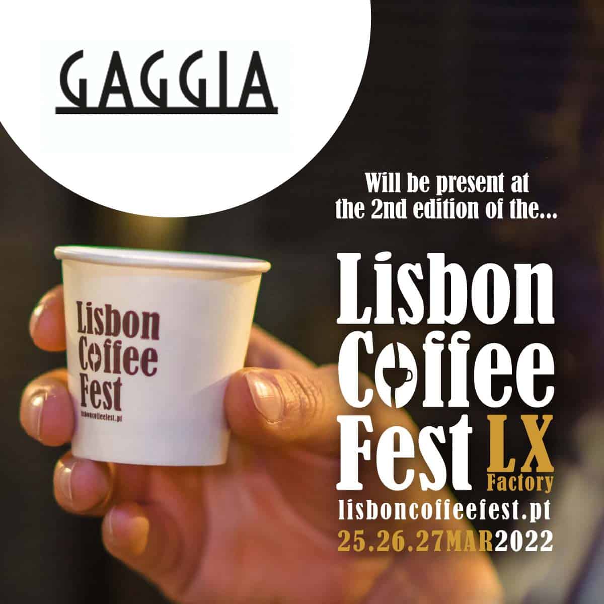 Quality Espresso presente Lisbon Coffee Festival con su marca Gaggia