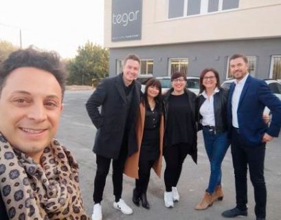 Visita de Jose Lara a Tegar