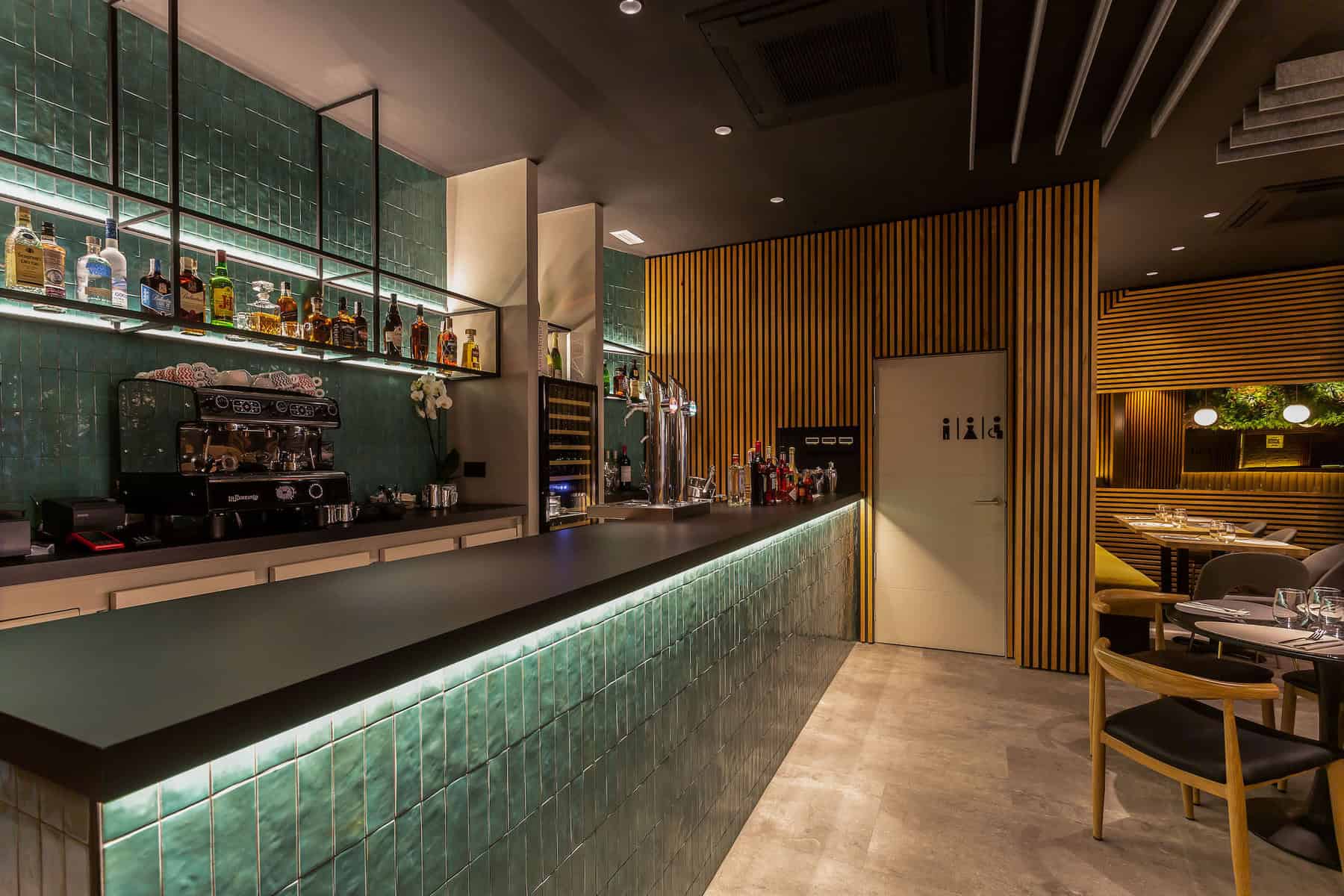 Restaurante Acento, Sevilla. Interiorismo Conceptual