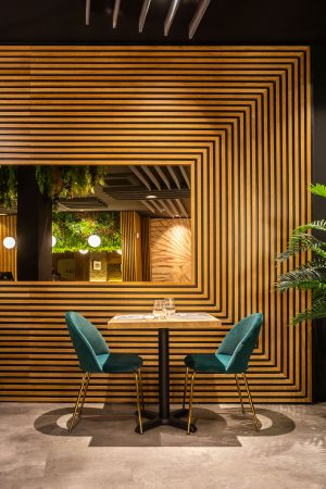 Restaurante Acento, Sevilla. Interiorismo Conceptual
