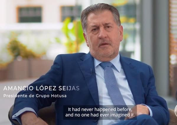Amancio López Seijas, presidente de Grupo Hotusa