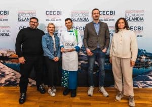 Jurado II edición CECBI: Dani Garcia, chef 3 estrellas Michelin, Tinna Gilbertsdottir, Björgvin Þór Björgvinsson, Kristinn Björnsson, de Bacalao de Islandia