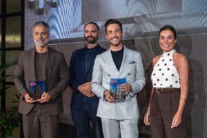 Entrega del Premio al Mejor Diseño de Producto Integrado en los XIV Premios Casa Decor 2026 a Summumstudio y Cosentino por el espacio Manantial