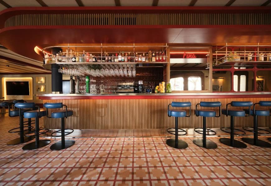 Fina Bar: Ilmiodesign revive los años 50 en Palma