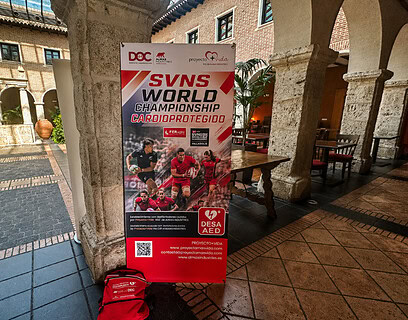 Cardioprotección de hoteles en el SVNS World Championship | Hostelpro