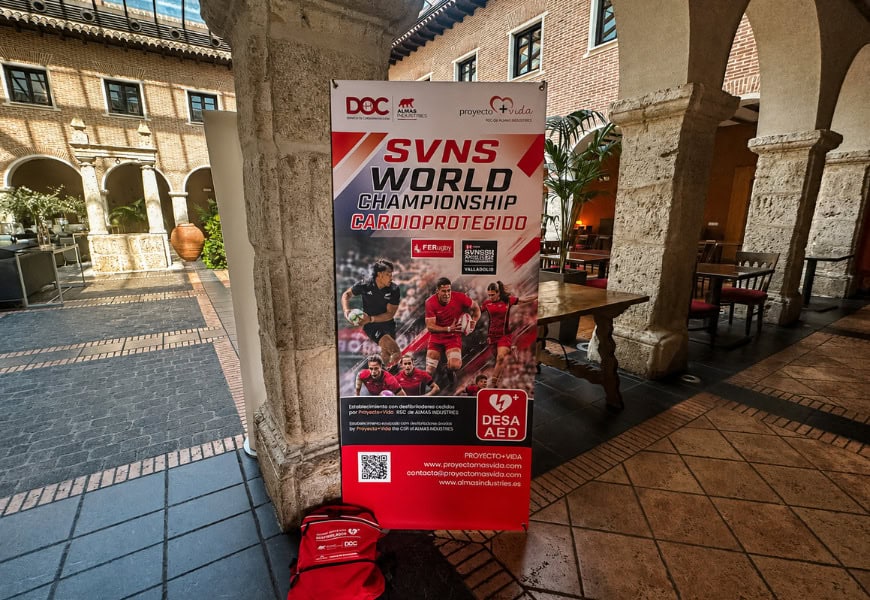 Cardioprotección de hoteles en el SVNS World Championship | Hostelpro