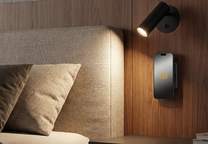 JUNG presenta su cargador magnético de pared para smartphones