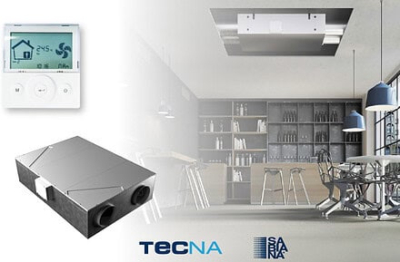 TECNA amplía su gama de recuperadores de calor ENY-THE