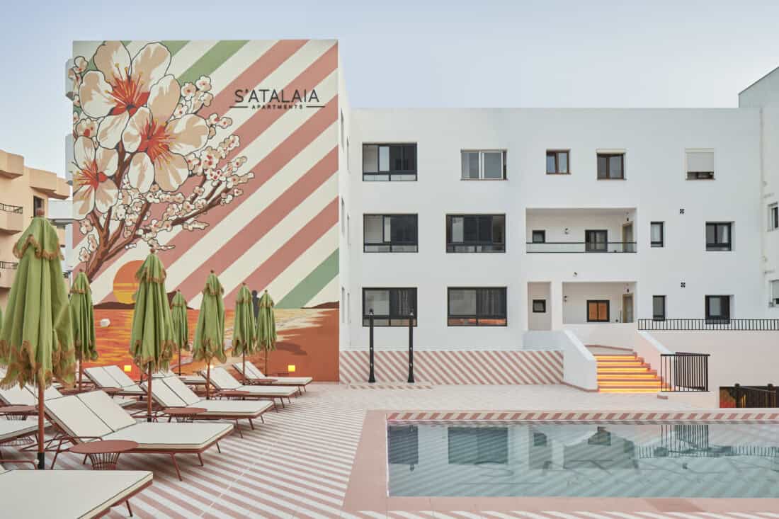  (S'Atalaia Apartments, el nuevo proyecto de ALMO STUDIO, inspirado en la golden hour de Ibiza. Fotos Javi Bravo© y Vicente Marí©) 